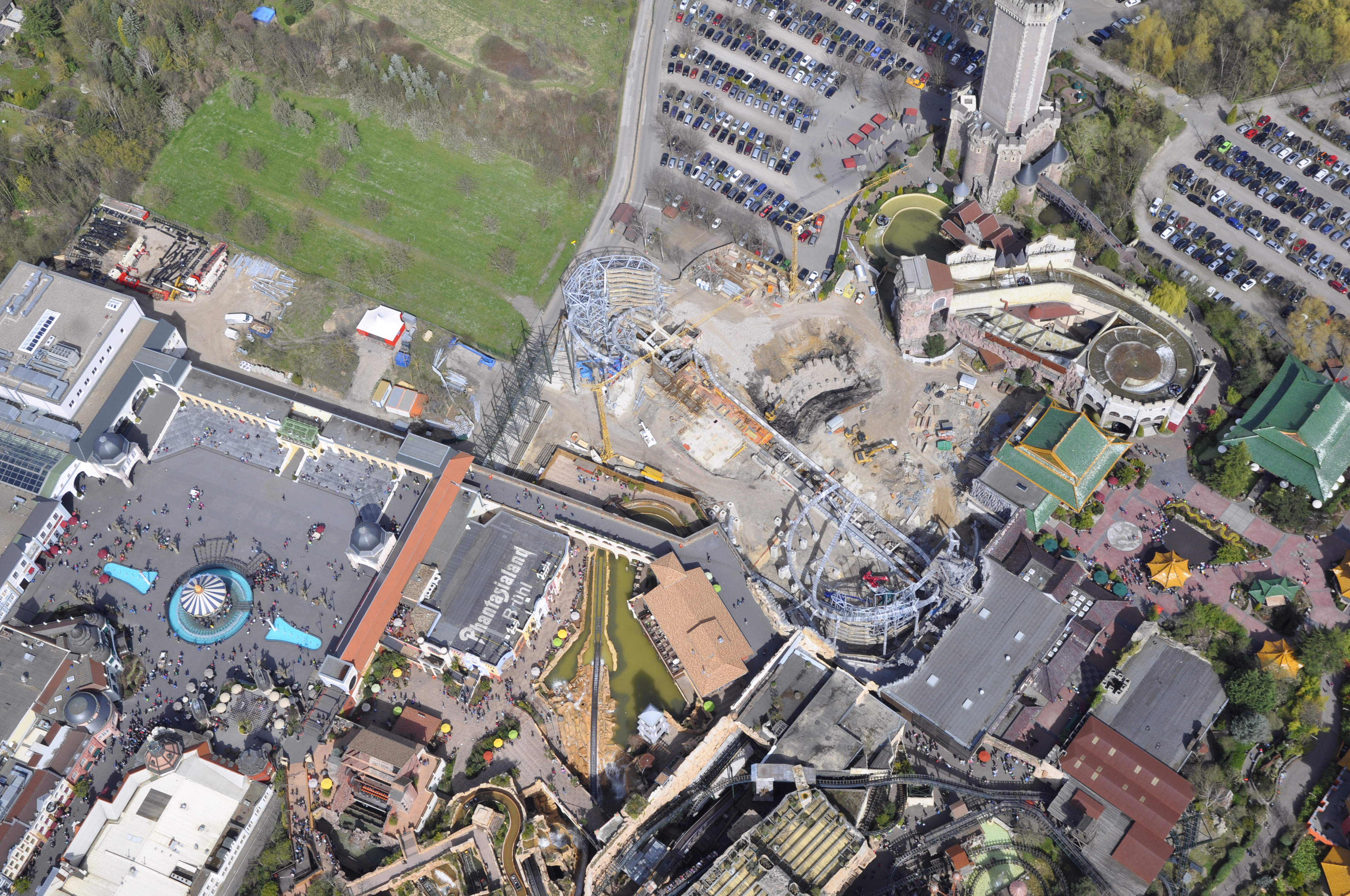 Phantasialand in NoLimits2 [Talocan]
