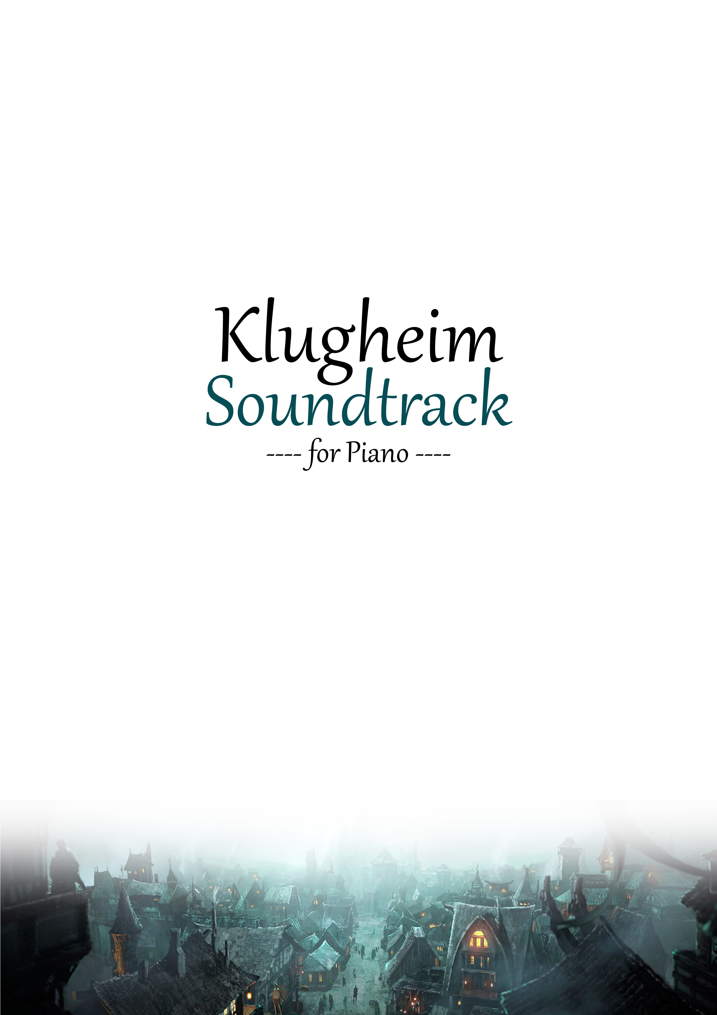 Piano Arrangements von Freizeitpark Soundtracks
