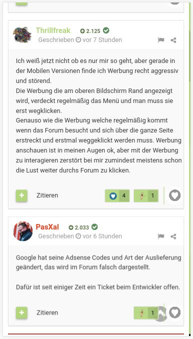 Verbesserungsvorschläge