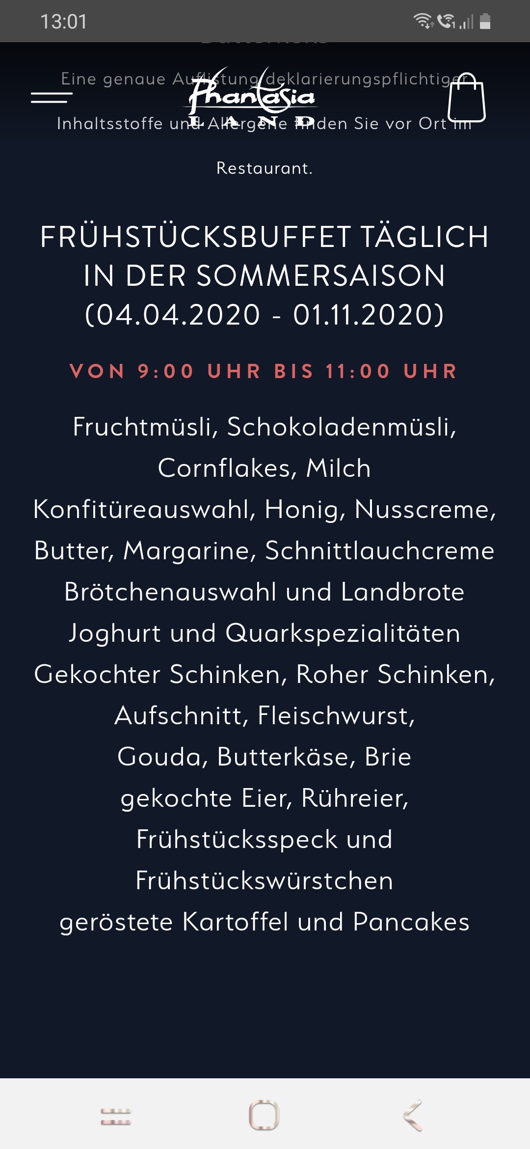 Neue Öffnungszeiten